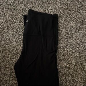 lululemon athletica Jet Black Yoga Pants